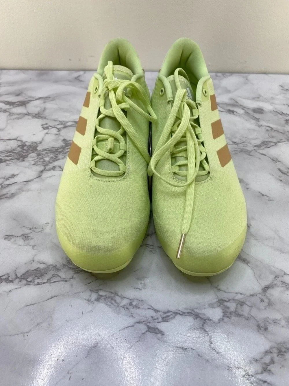 adidas The Road Cycling Shoes Men's Lime Pulse Green Copper GW5328 SZ 7.5